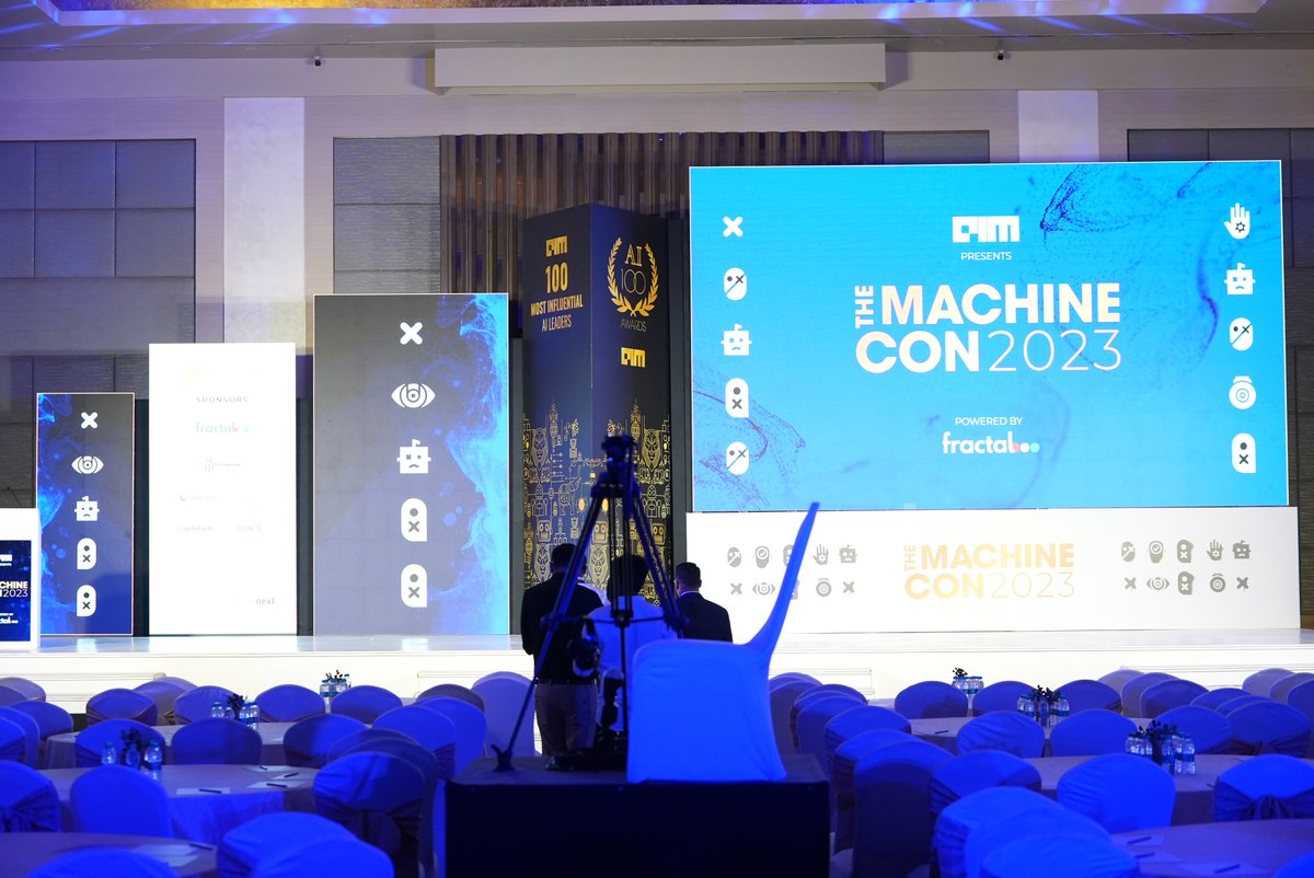Analyticsindiam's tweet image. LIVE from the heart of cutting-edge tech! 
Stay tuned as we keep you on the edge of your seat with real-time updates, insights, and exclusive highlights from this mind-blowing event. Don&apos;t miss a beat; join the hype and be a part of today&apos;s future!🤩

#machinecon23