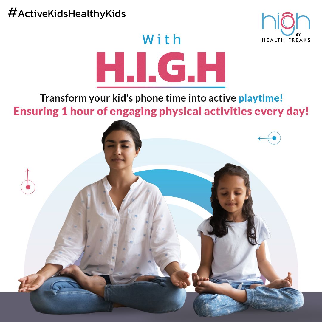 From Couch Potatoes to Active Kids. 
H.I.G.H.takes Kids on an Exciting Journey Towards a Vibrant, Screen-Free Lifestyle!

#ActiveKidsHealthyKids #HealthFreaks #HealthyLifestyle #Gym #Workout #HIGH #KidsWorkout #WorkoutforKids #HealthInGoodHands #StayFit #stayhealthyandfit