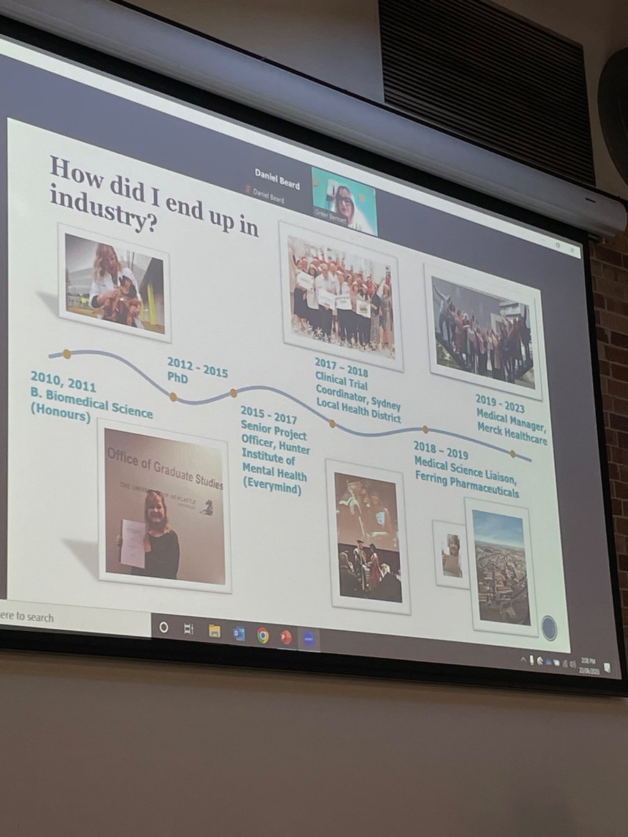 SarahValko's tweet image. Dr Greer Bennet, Medical Manager @Merck , inspiring us all to “be bold” and put ourselves out there.
Great talk about her career journey so far and what were the core skills required to transition to (and succeed!) in industry!
@SBSPIndustryCareersDay