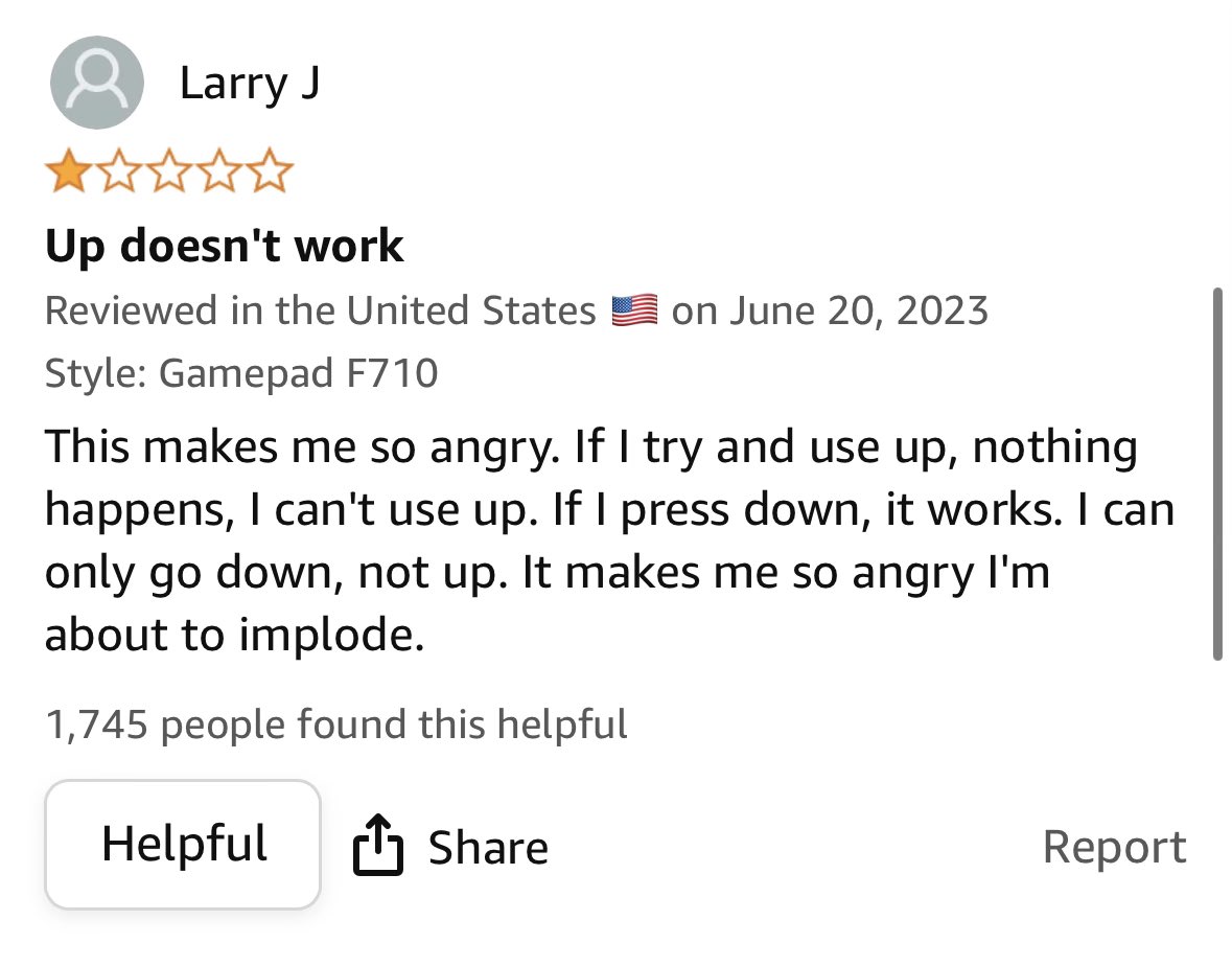 THIS REVIEW FOR THE LOGITECH CONTROLLER…