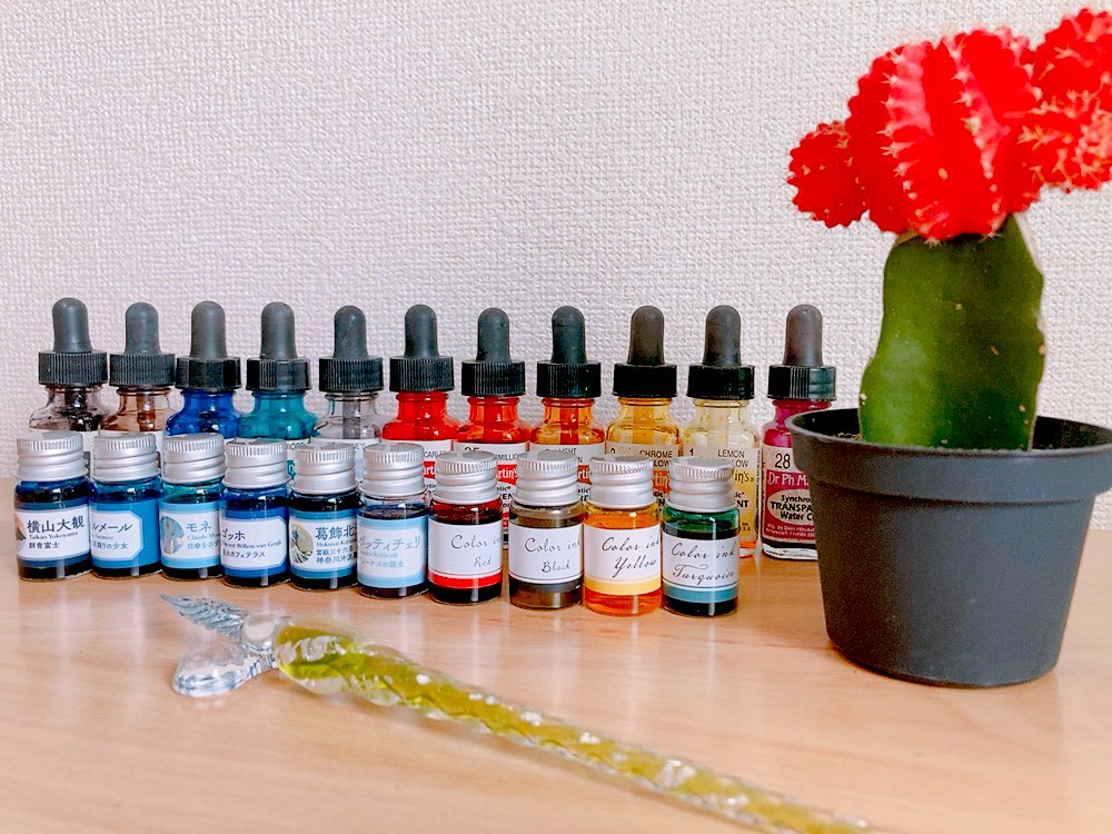 カラーインク綺麗🥰✨️ https://t.co/0tiOQ0CeoR