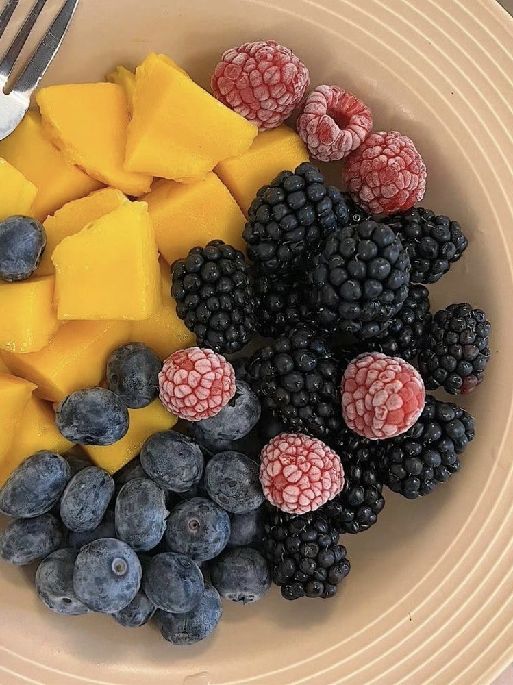 refreshing bowl of fruits