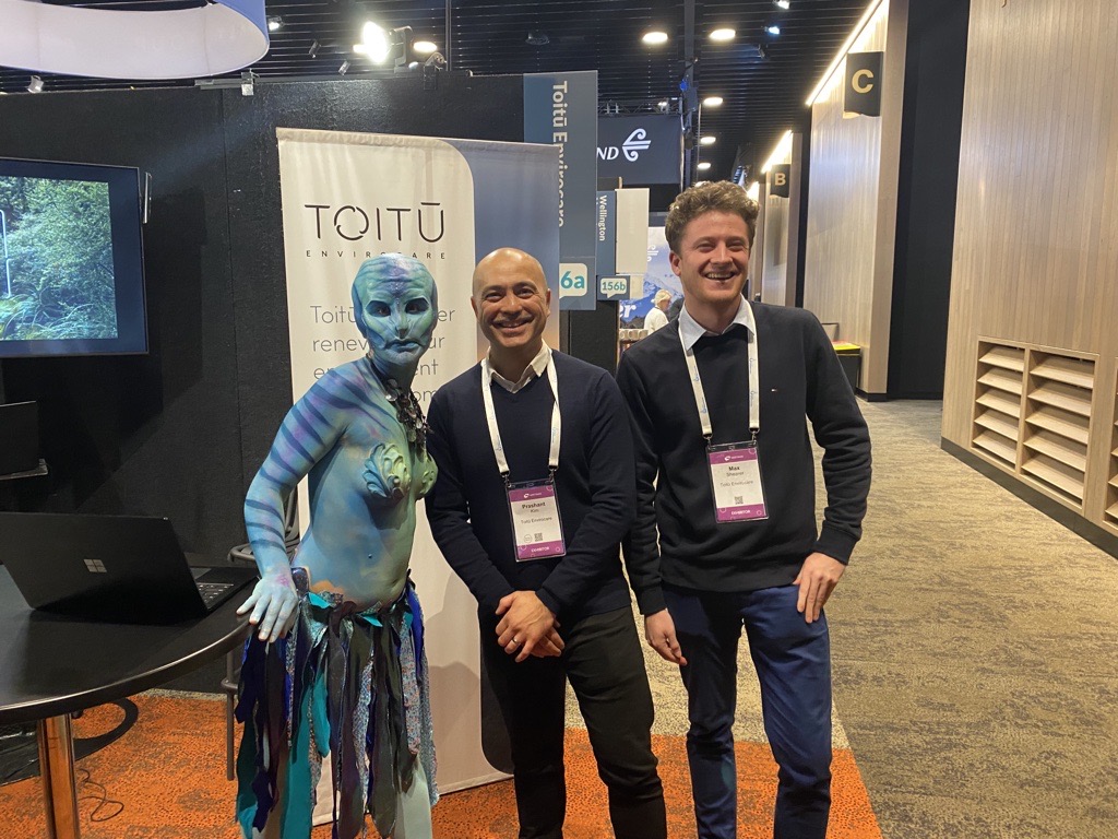 Can an event be #certified net carbonzero? 🤔
It sure can! #MEETINGS2023 @TweetBEIA is working through our Toitū #netcarbonzero as a certified Event operation. This means a commitment in managing event emissions!
We joined the #event this week and met an interesting character...