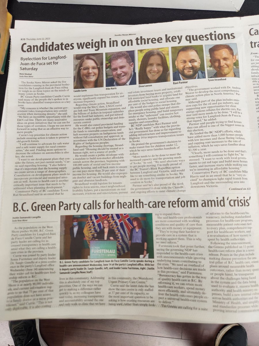 An MLA who addresses the key questions and calls for action. #VoteGreen Camille Currie

I've already been working to take action for #BC to speak up for your wellbeing.

VOTE June 24th @TeamCurrieLJF @bcpoli @BCGreens #ljf