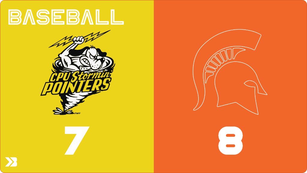 CPU Activities on Twitter "Baseball (Varsity) Score Posted Center