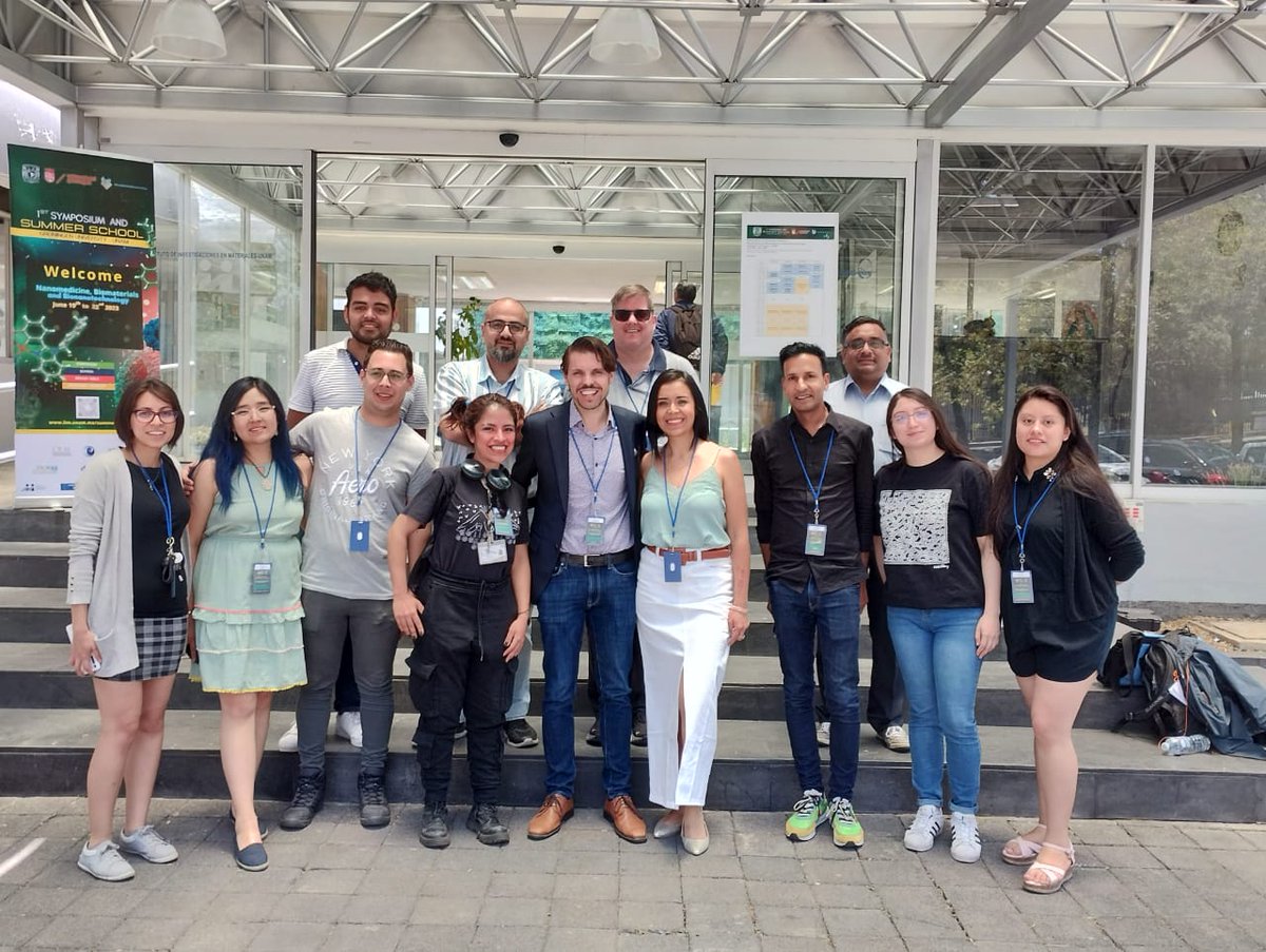 I am so grateful to our hosts <a href="/UNAM_MX/">UNAM</a> for the amazing hospitality and organization of the joint <a href="/univgroningen/">University of Groningen</a>-<a href="/UNAM_MX/">UNAM</a> Symposium&amp;Summer School in #Nanomedicine &amp; #Biomaterials.Our @BME_UMCG_RUG delegation had a fantastic time of networking in #Mexico #City.SY #Groningen in 2024