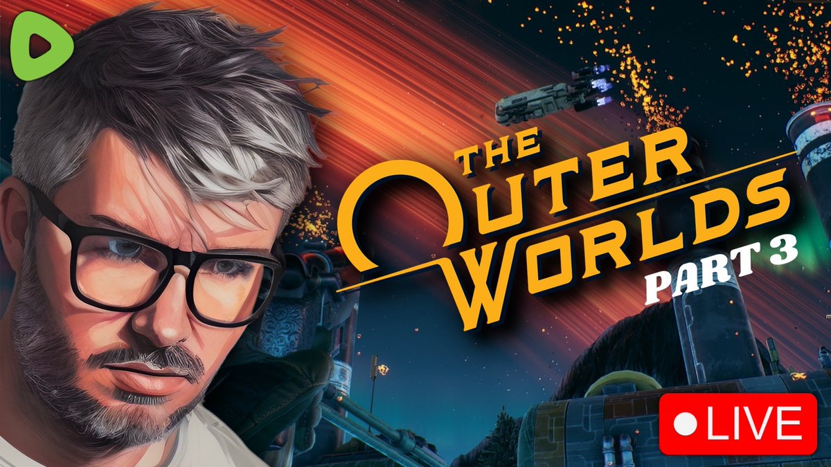 🔴LIVE IN 15 MINUTES ON @rumblevideo 

The Outer Worlds is an EPIC space ADVENTURE RPG!

rumble.com/c/silverfoxgam…

#rumbletakeover #rumblegaming #theouterworlds