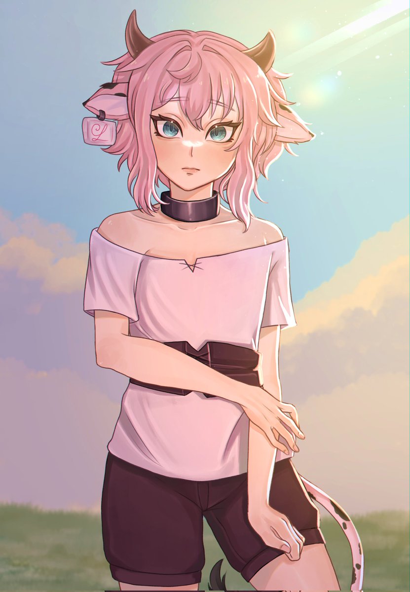 My part of an at with <a href="/Ayasesama0v0/">Ayase-Sama</a> !
His character is so cute 😭
#originalart #arttrade #anime