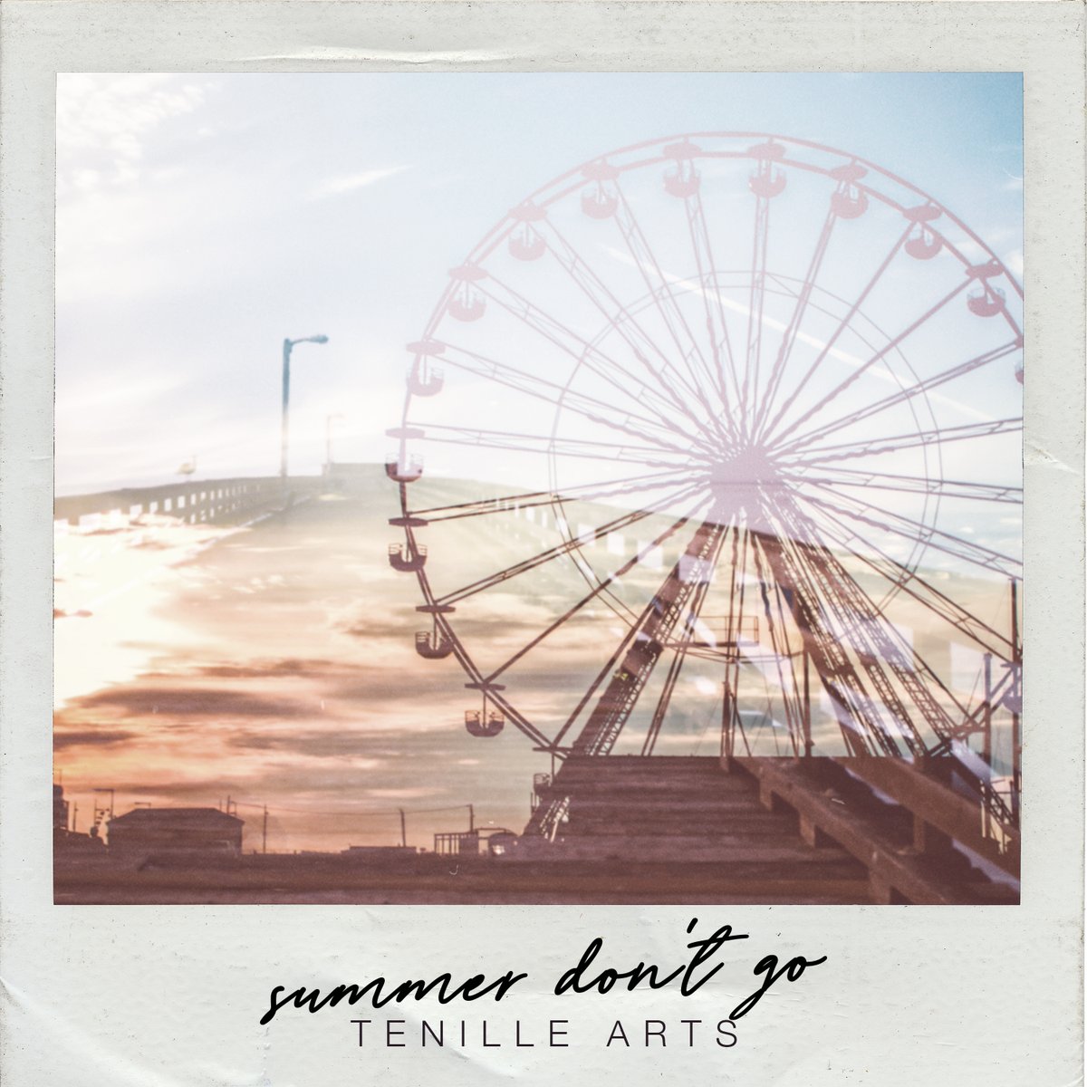 TenilleArts's tweet image. Leave the sun in the sky and the heat on high ☀️ #summerdontgo is OUT NOW!!! Go go go listen 🎡