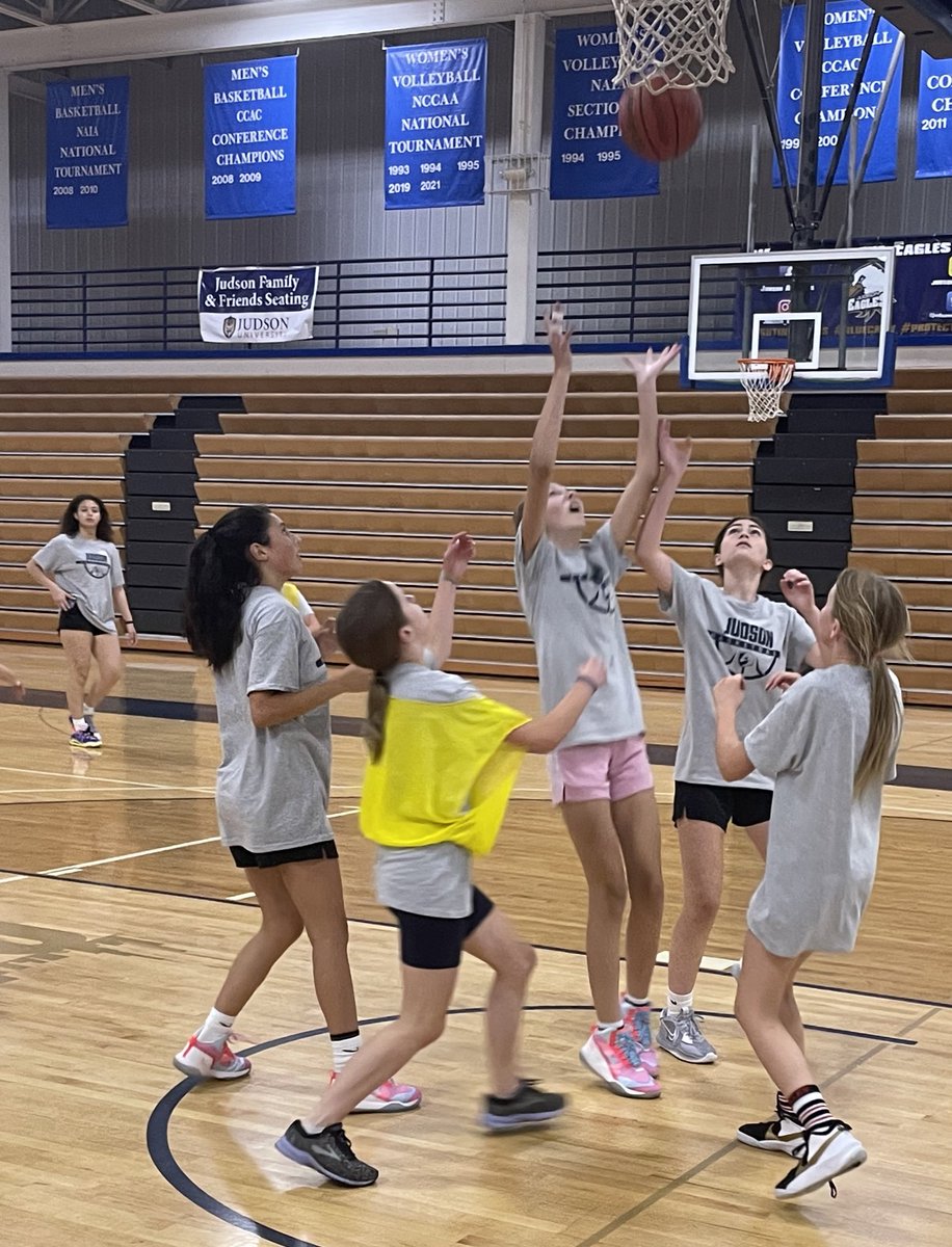 JudsonWBB's tweet photo. Camp Day 4 ✅ https://t.co/liAkYctYvJ