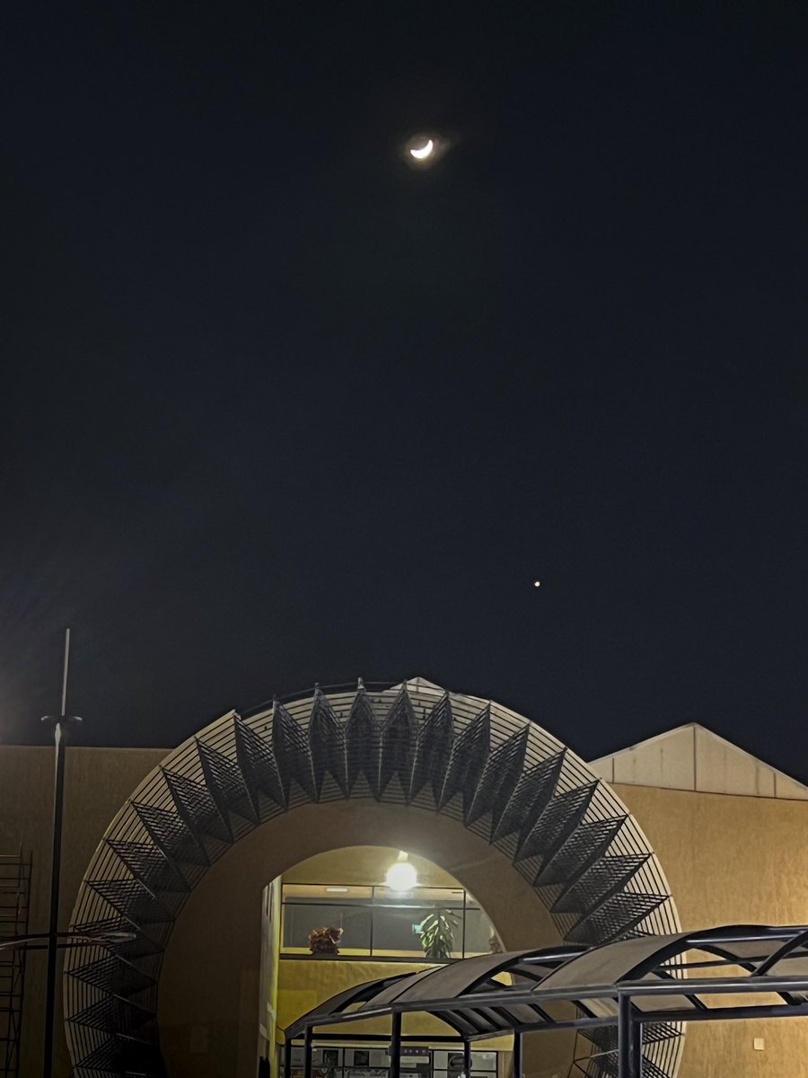 Luna y venus, Oaxaca.
#hraeo