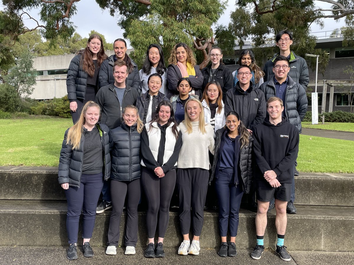 Monash_Physio's tweet photo. It's officially a wrap! Congratulations to our inaugural cohort of DPT students for finishing their course this week!! Welcome to the #physio family!!! 👏🤩🎉#PhysioEducation @Monash_Physio @SPAHCMonash @Monash_FMNHS https://t.co/GwsocY9E9B