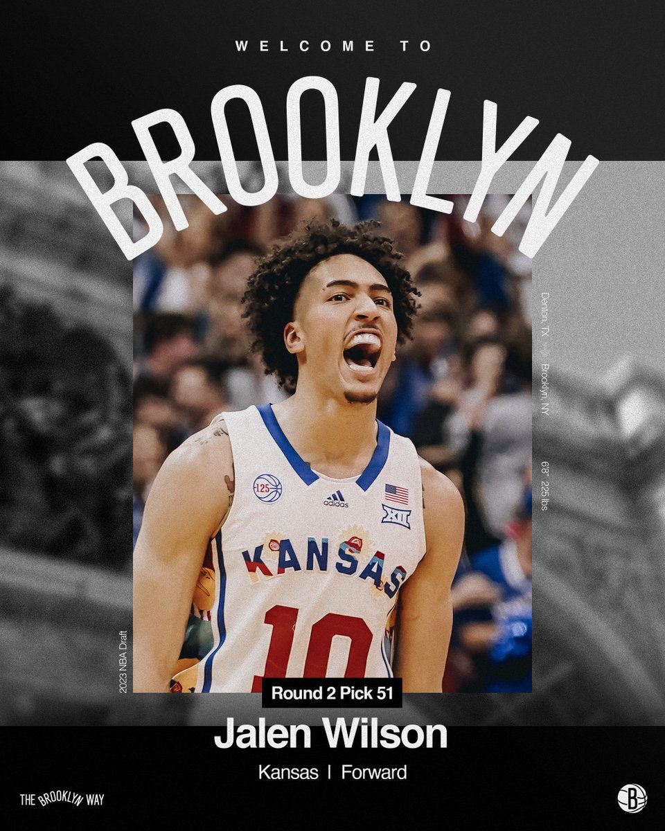 Let's get it, @thejalenwilson! #NBADraft