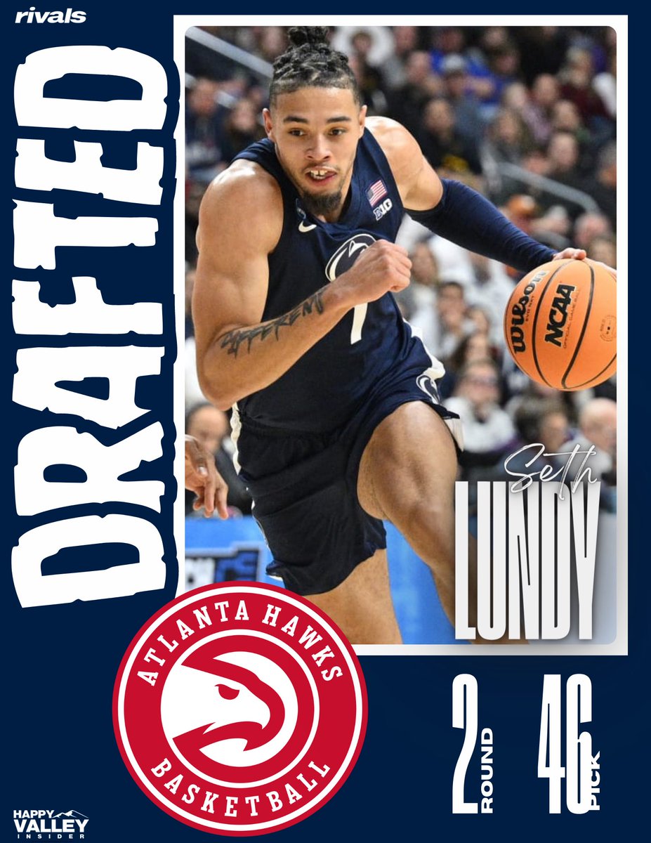 For the first time EVER, #PennState Basketball had 2️⃣ players selected in the same #NBADraft‼️

@JalenPickett7 —> bit.ly/44gUsG6

@sethlundy1 —> bit.ly/3PAeDdE