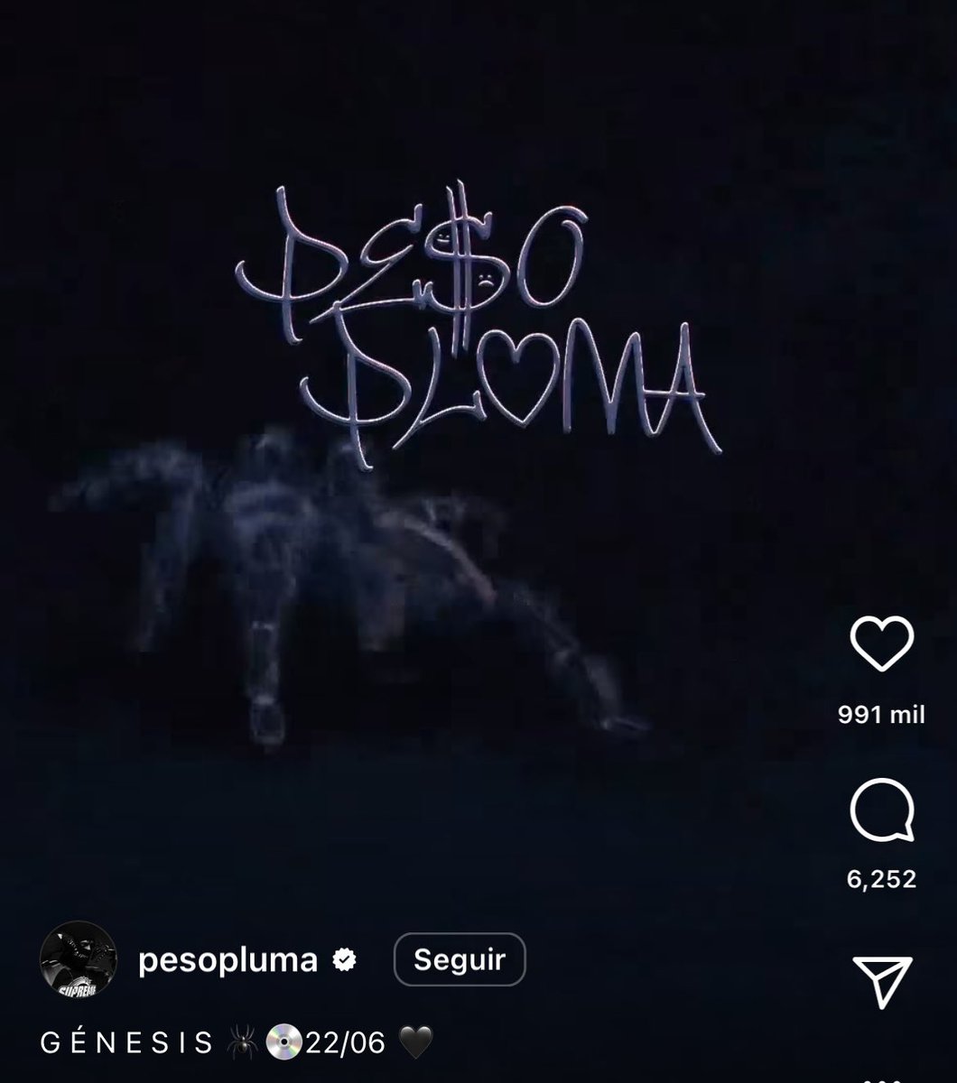 corrfrase's tweet photo. JOP de Fuerza Regida le tira a Peso Pluma en su último video clip de Sabor Fresa!?!?

En el video clip sale pisando una Araña🕷️
Muy parecida a la que Peso Pluma ha estado usando para promocionar su disco “Génesis” y su último sencillo “bye”

Ustedes que opinan?

#PesoPluma https://t.co/s0DZNOKuyC