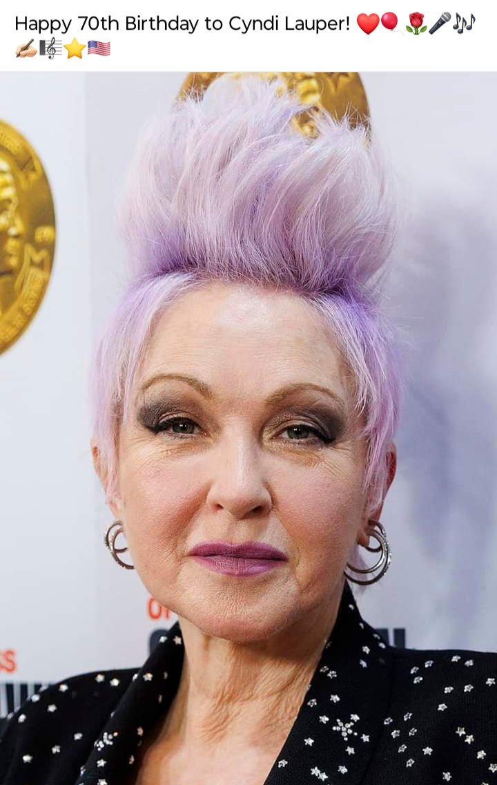 Happy 70th Birthday Cyndi Lauper 