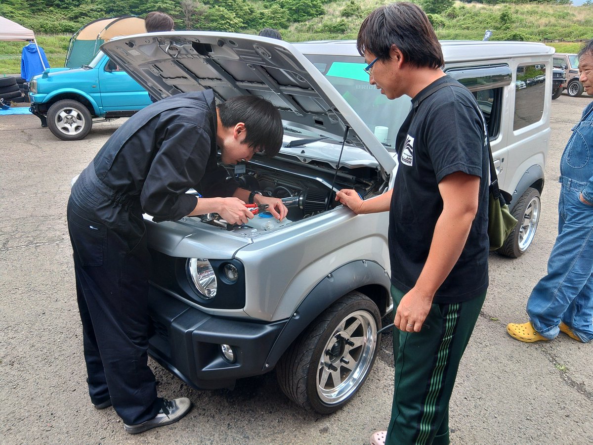 rainbow_auto's tweet photo. なかし~も刺激されてSTAGE2でECU書き換えヽ( ゚∀゚)ノ
#dope
#dopefuel
#dopeoil
#サザンサーキット
#rainbowauto
#jimny https://t.co/e1YbXh6GLt