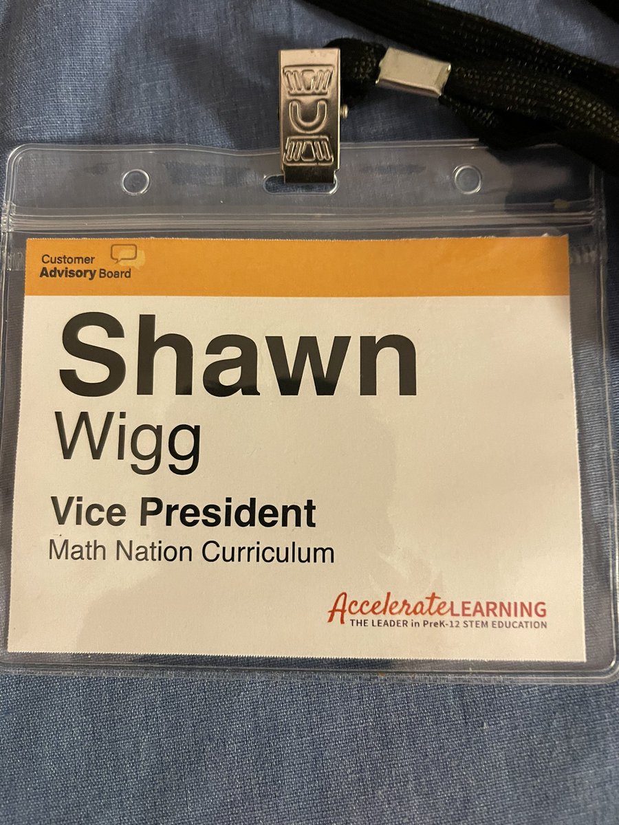 It’s one thing to assume what customers want, but it’s another thing to ask. Super excited to have been a part of our first ever Customer Advisory Board to help steer us in the direction of better supporting teachers and students. #iteachmath #education #customer #feedback