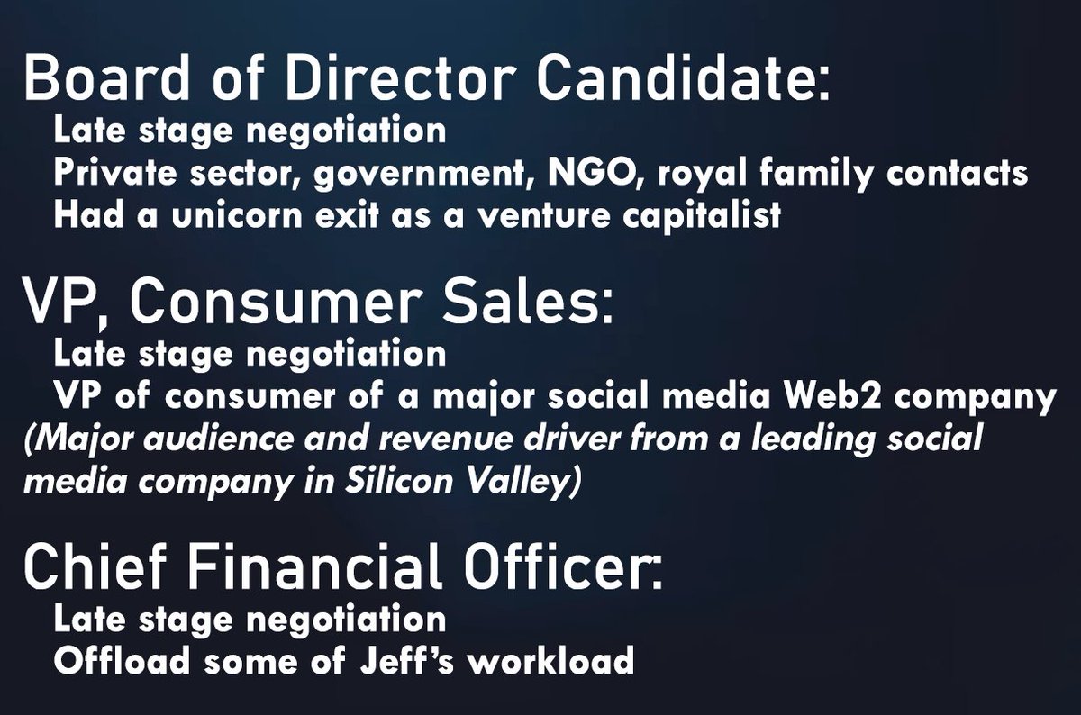 @humblceo $HMBL Org chart will need to be updated soon. Looking at this 2022 org chart, it's clear to see the company's determination to reduce cash burn. Almost half of the people are no longer with the company. With the new talents coming, maybe it's a good opportnity to update this.