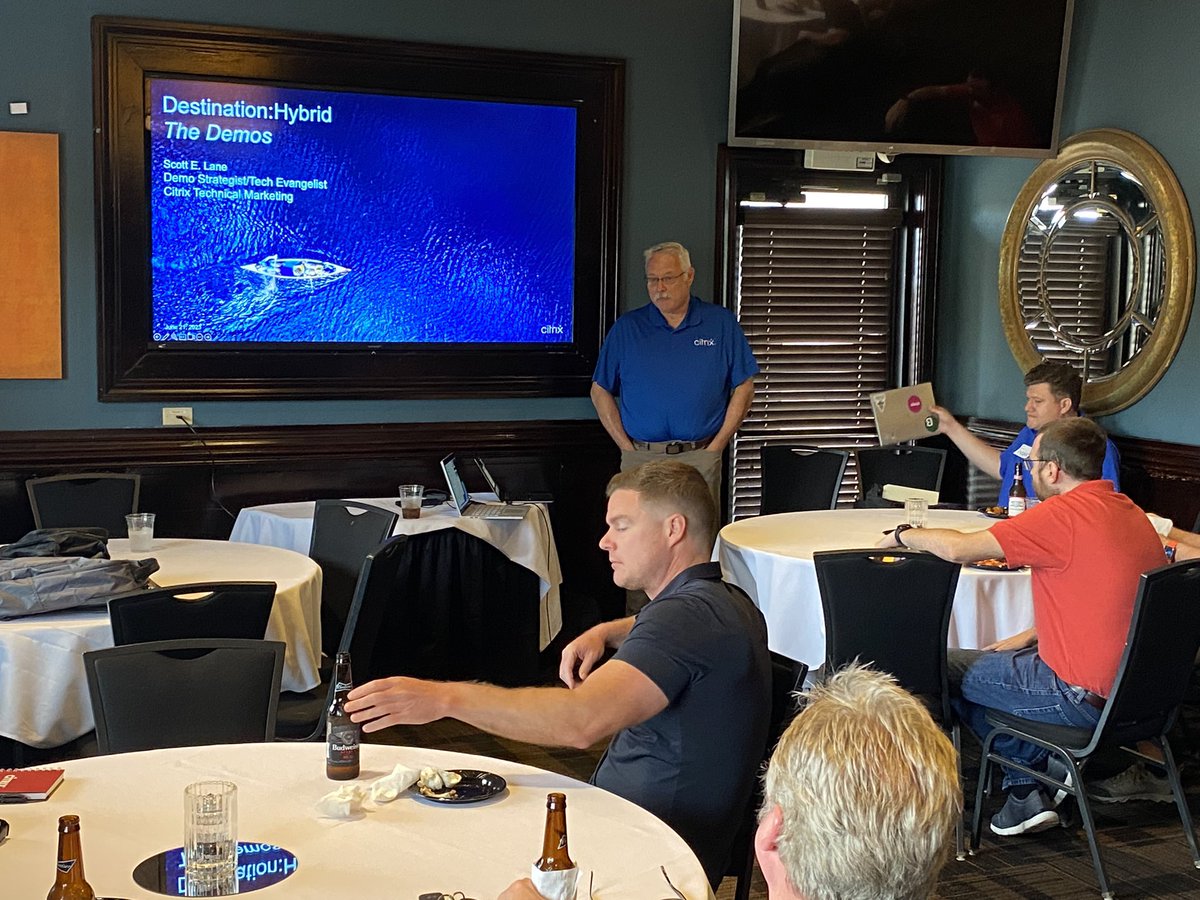 mtravisadams's tweet photo. Welcome back @Liquidware  to Stl @myCUGC. Great meeting yesterday with @TheCitrixLane going over new hybrid focus of @citrix https://t.co/RVxzBVh2NX