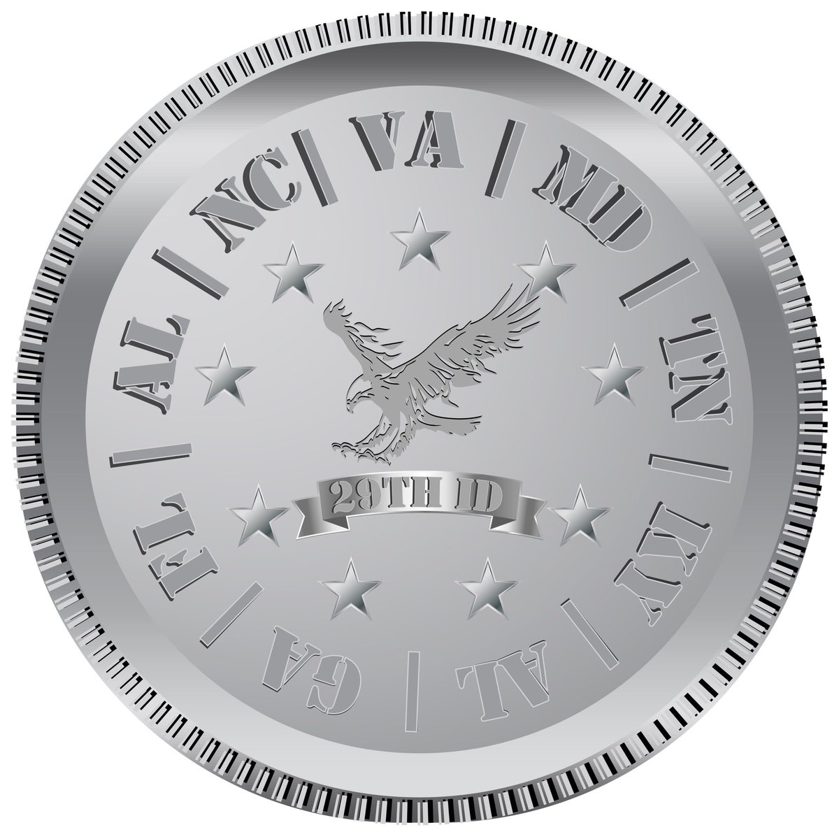RobWilsonArts's tweet image. AT was great in many ways, I inhaled too much carbon from the .50 Caliber M2 had me sick. But I got to design these coins for the Battalion hope one of them are selected. #challengecoins #army #canva #graphicdesign