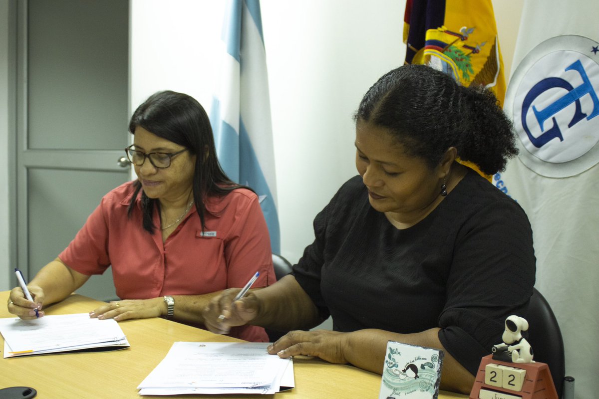 istg_ec's tweet photo. ¡Buenas noticias para nuestra comunidad educativa! Hemos firmado un convenio de cooperación interinstitucional con el @ISTSB_Oficial🤩🎉🎉 https://t.co/wbFtgU0bmv