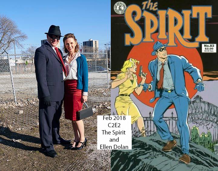 This is awwwwwesome, Phil! A few years ago, I cosplayed as him for C2E2!  #TheSpirit #WillEisner