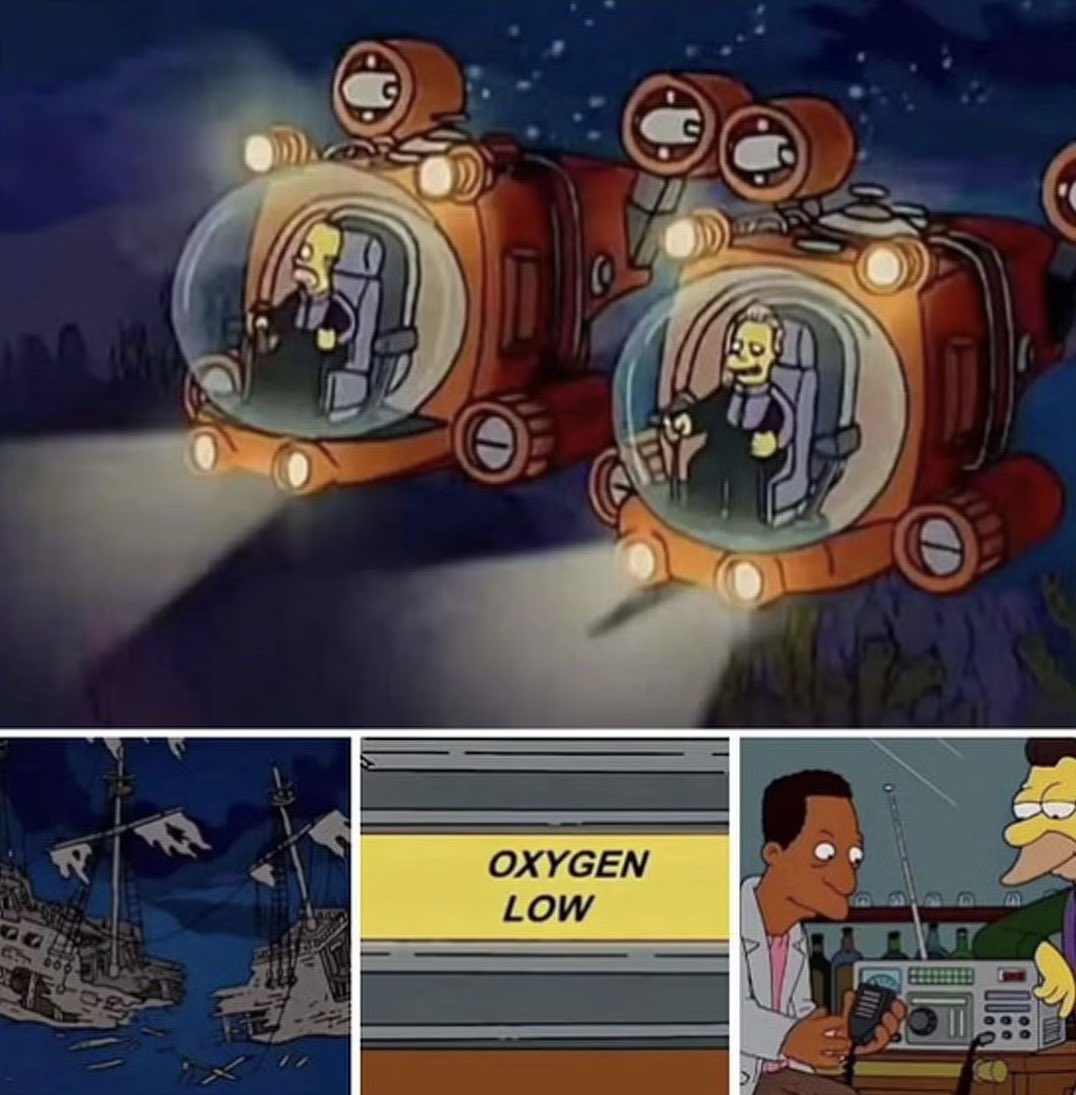the simpsons tryna tell us sum fr