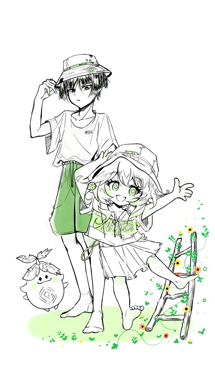 #ナヒーダ   #Nahida #放浪者 #スカラマシュ