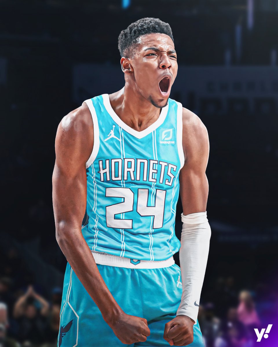 Yahoo Sports on X: With the No. 2 pick, Brandon Miller is heading to the  Hornets 😈 Looks like Michael Jordan may have to lace em' up.   / X
