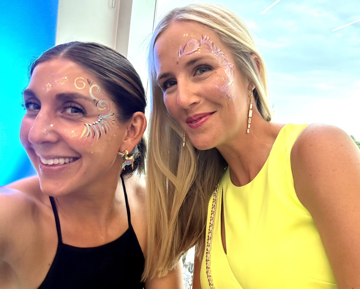 Face painting with my favorite!