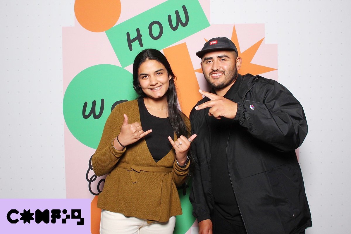 _lalaaree_'s tweet photo. Take a photo with the person in charge of taking your photo! Seriously, the people at #Config2023 were some of the nicest, most genuine group of folks I’ve ever interacted with. Thank you @Figma for hosting such a fabulous event. https://t.co/EQXj4oFTIr