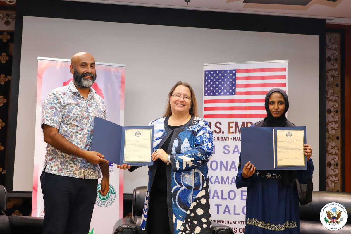 U.S. Embassy Suva tweet media