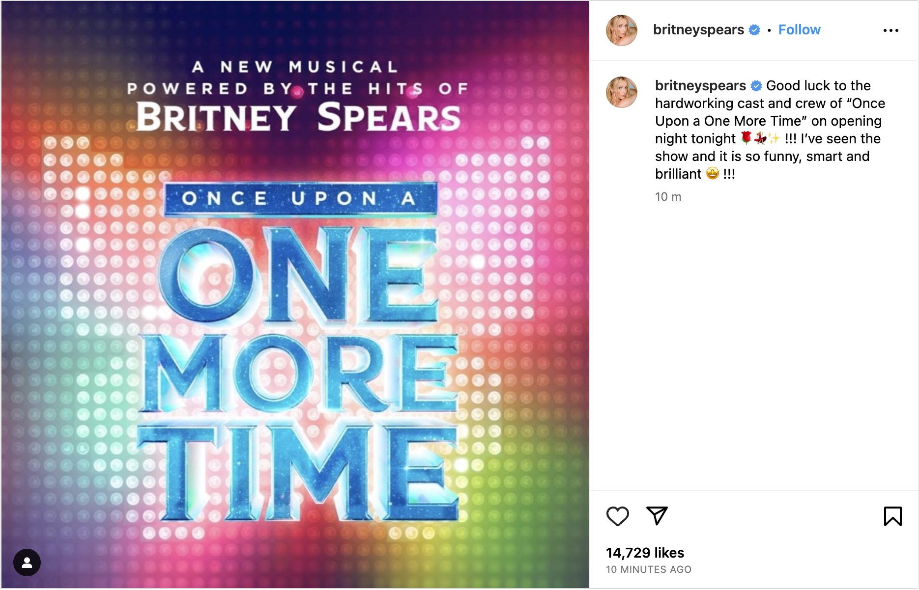 Fan Account 🌹🚀 on Twitter: "It's official! Britney approves of Once