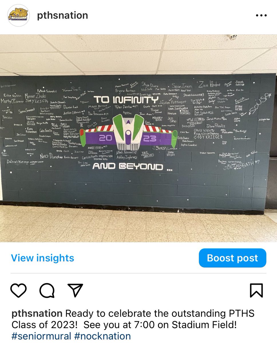 Congratulations to the PTHS Class of 2023!  We will miss you and wish you all the best!  Always Golden Panthers!  #nocknation <a href="/panthertownNJ/">Pequannock Schools</a> #peqpantherpride