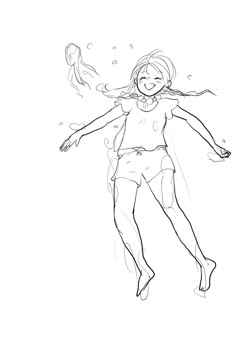 下半期はもっと楽しい絵も、等身高い絵も描きたい
自分の絵の萌えも探究したいーっ✨

#2023年自分が選ぶ今年上半期の4枚 https://t.co/fTJpODiUr5