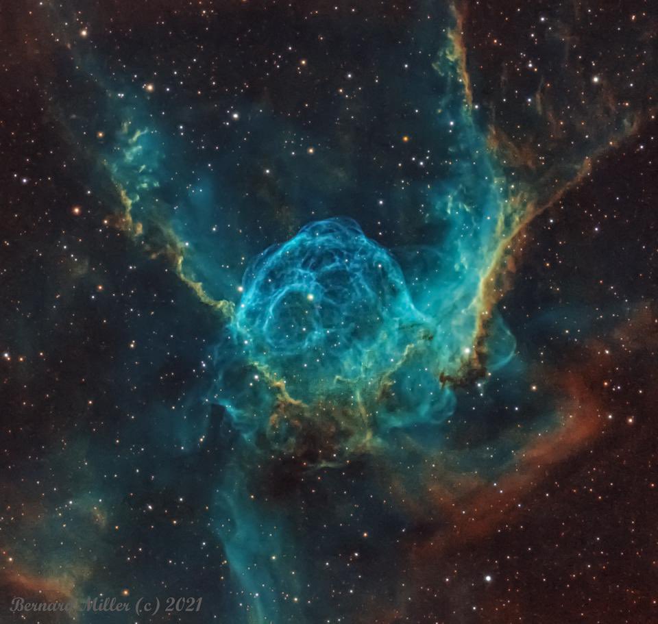 RT @redditSpacePorn: Thor’s Helmet Nebula 

Credit: Bernard Miller https://t.co/hRtUrbZEd6