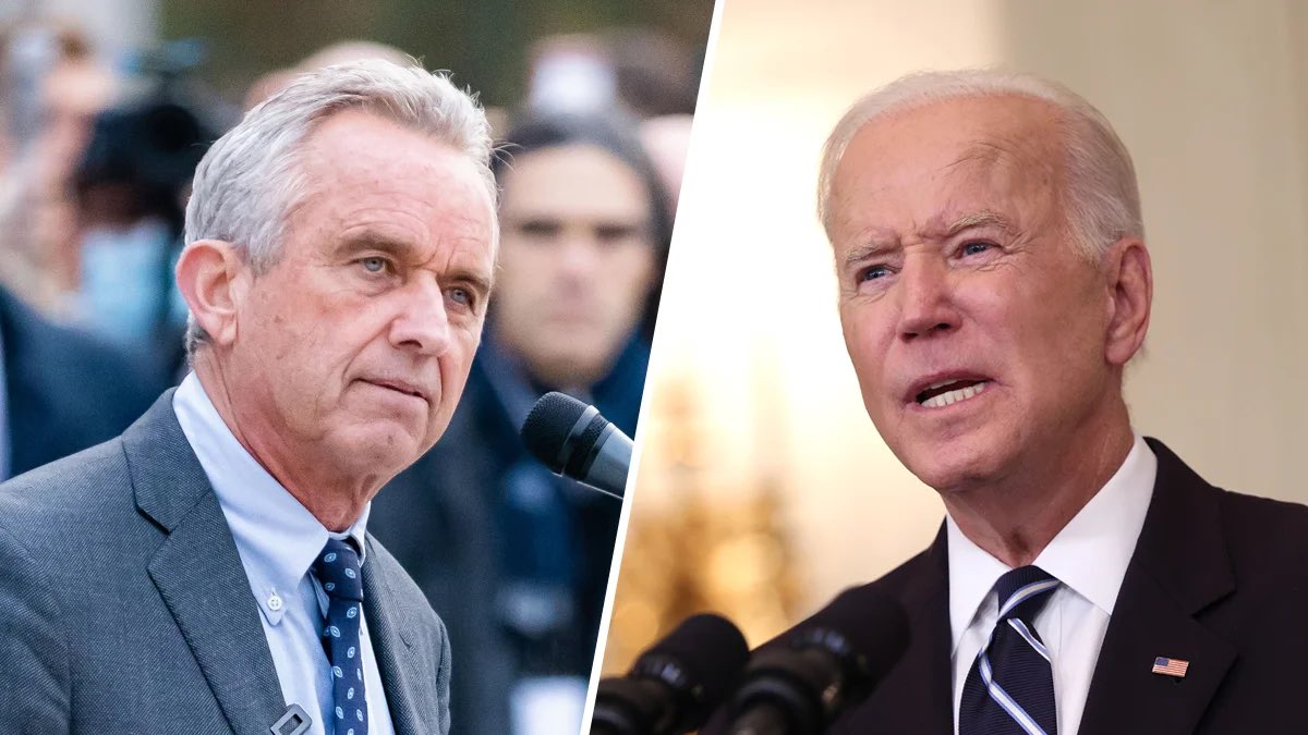 In a FAIR PRIMARY, Biden vs RFK Jr., Biden LOSES…….👀

Now, we know RFK would get the Superdelegate screw job like Bernie in 2016 but in a free & fair vote Biden loses 💯 %…

Put that in your pipe & smoke it
#BidenIsALaughingstock #BidenCrimeFamilyExposed #BidenIsAFailure