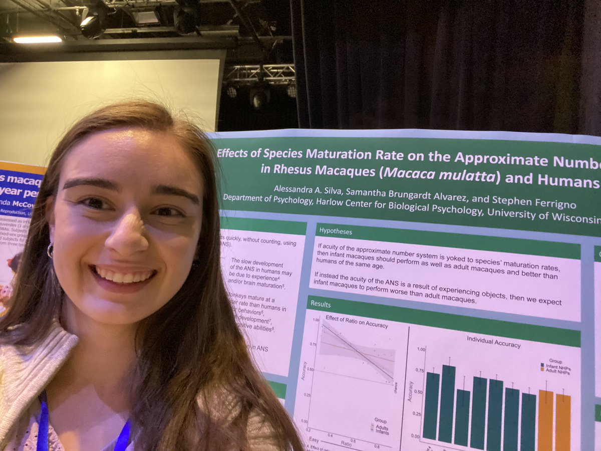 AlessandrAcadia's tweet photo. So excited to share my work at the #ASP2023Reno poster session! Check me out at poster #82 from 6:30 to 8:30pm. (I’m in the corner!) @CognOriginsLab https://t.co/dOYLZaZeuH