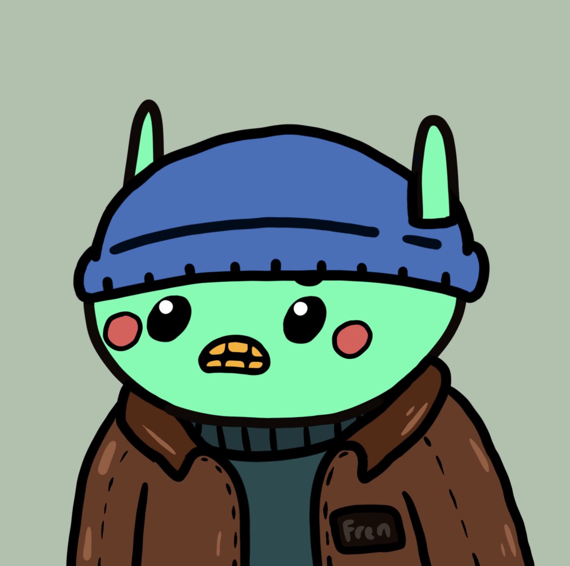 WelkerDerek's tweet photo. @yew_eth @alienfrens I’m a beanie fren now 🖖👽 https://t.co/FUa89syHou