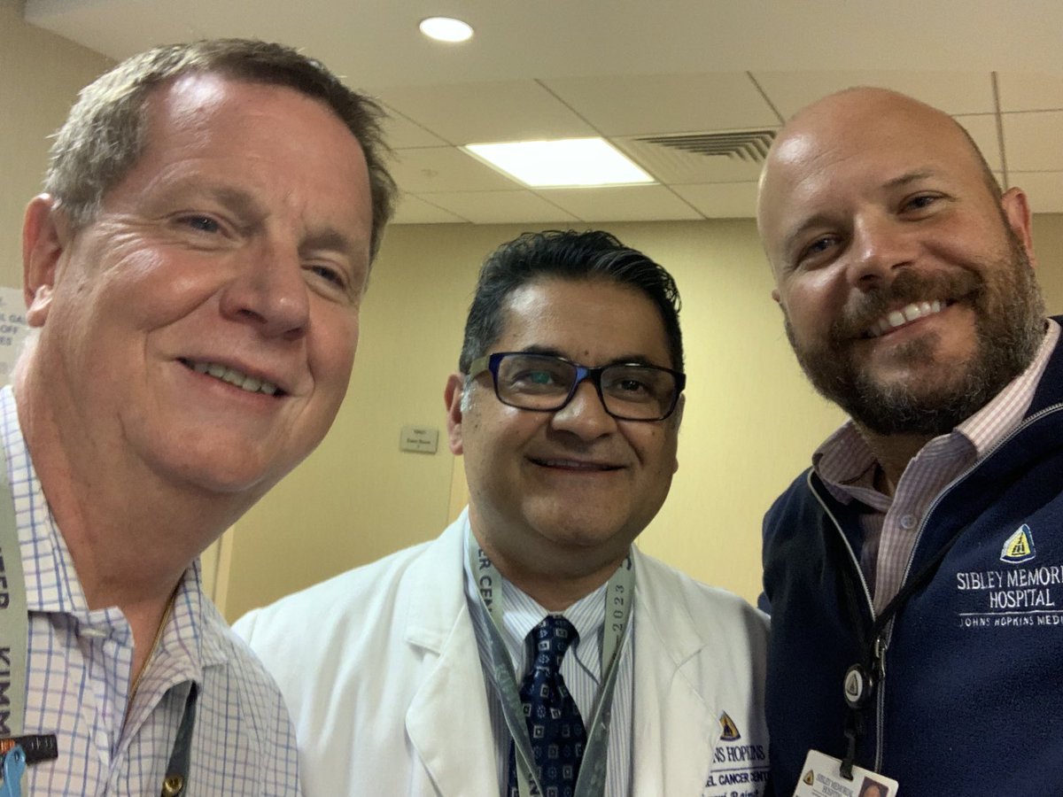 Sharing clinic space with happy GU docs! ⁦<a href="/sibleyonline/">Sibley Hospital JHM</a>⁩ ⁦⁦⁦<a href="/hopkinskimmel/">Johns Hopkins Kimmel Cancer Center</a>⁩ ⁦<a href="/HopkinsMedNews/">Hopkins Med News</a>⁩ ⁦<a href="/hopkinssurgery/">Hopkins Surgery</a>⁩