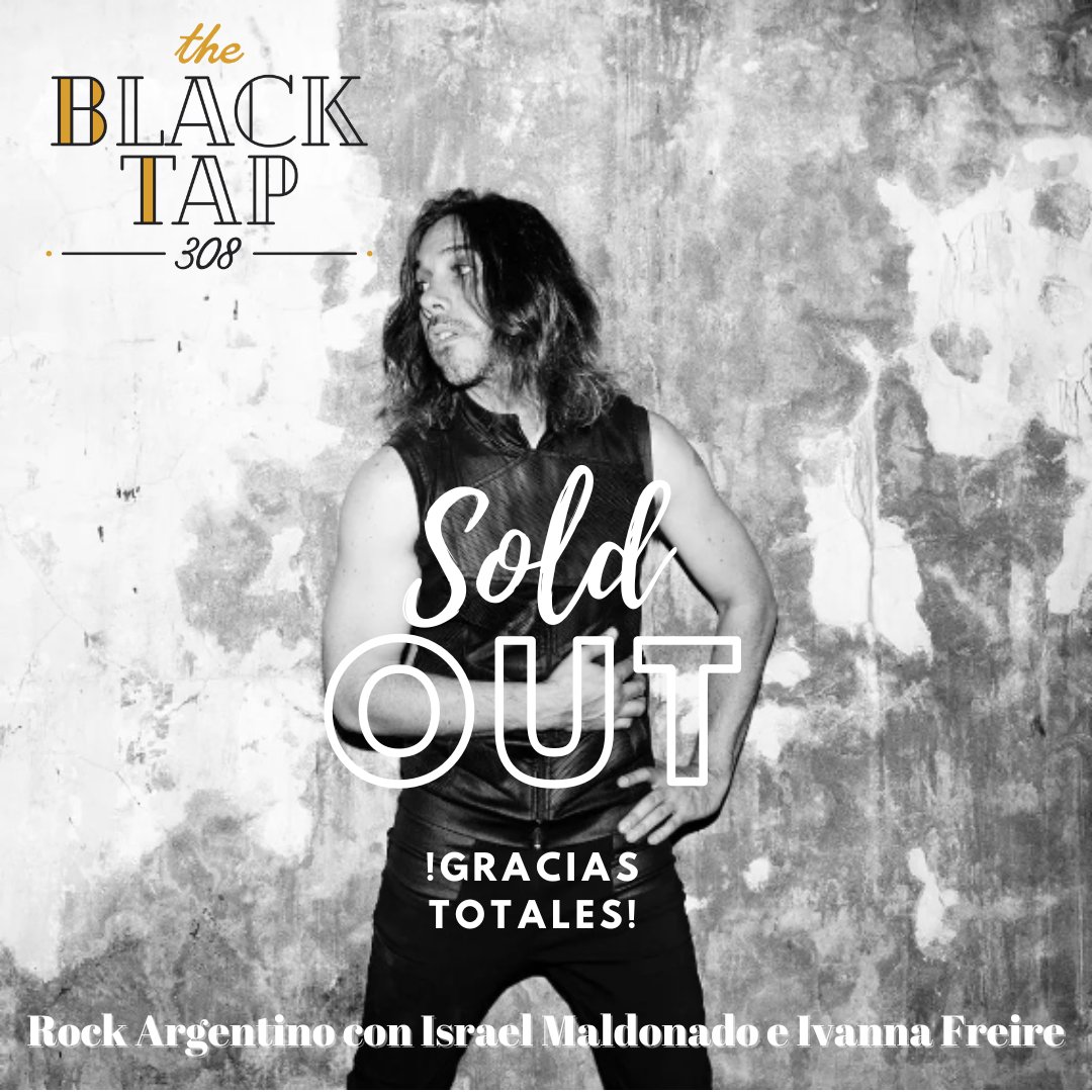 theblacktap's tweet photo. ¡Gracias totales! A todos los fans del rock argentino 🇦🇷 y de las voces de @rockeroguayaco e @ivannafreire_ 🔊🎤

Nos vemos en pocas horas para disfrutar de este show espectacular con unas cervezas artesanales 🍻 https://t.co/udjo01GJ18