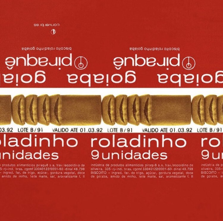 fadotropical's tweet photo. Piraquê, embalagens por Lygia Pape

O trabalho de Lygia na Piraquê se tornou um marco da relação entre arte e design no país, tornando as Goiabinhas, Presuntinhos e Biscoitos Maisena da marca um item que desperta memórias afetivas até hoje. https://t.co/nM3pUGIoHn