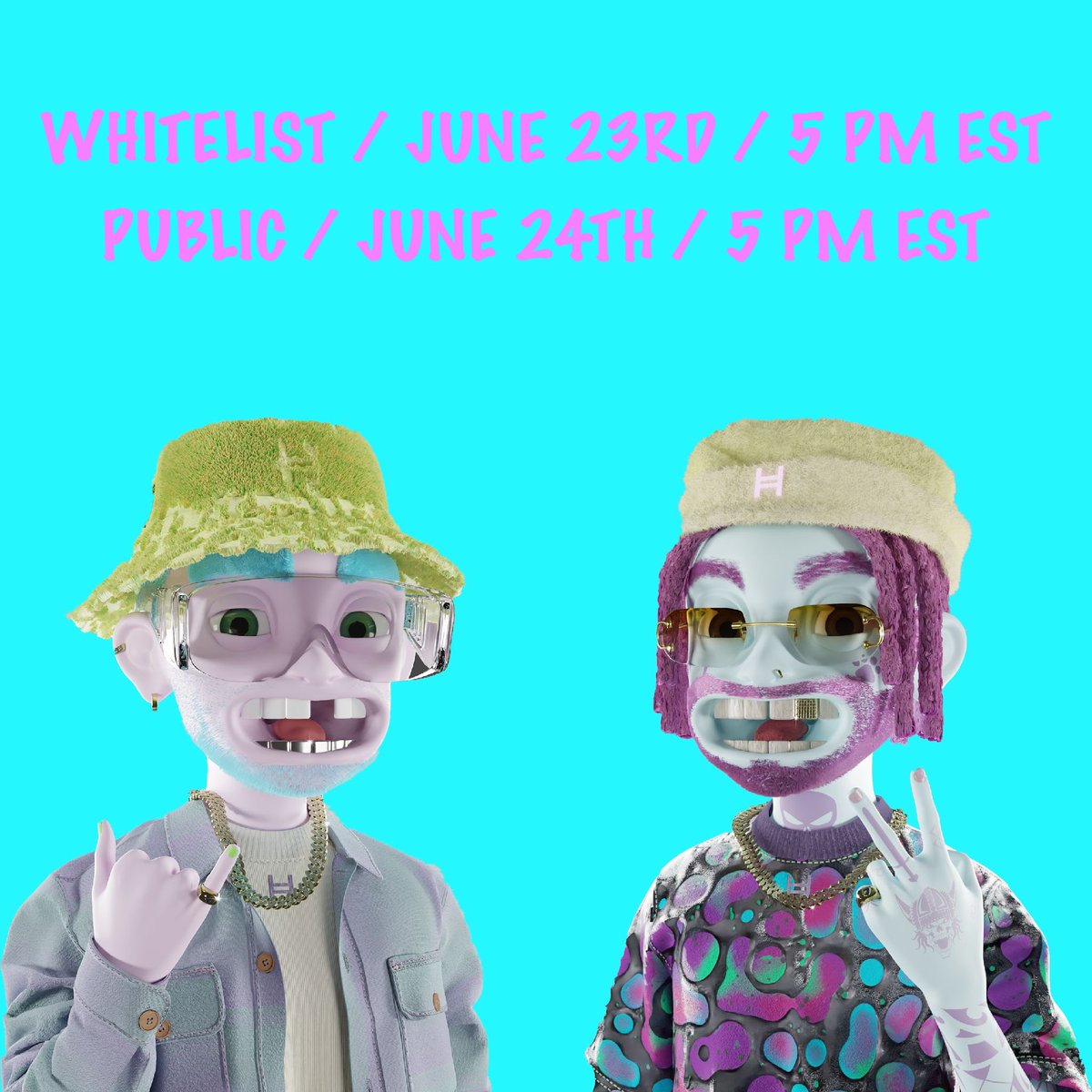 BigMouths_HC's tweet photo. 🚨🚀 #BMHC IS LAUNCHING ON JUNE 23RD/24TH 🚀🚨

📍 @AltlantisApp 
⏱ 5 pm est

💫 500 #HBAR Giveaway 💫

1️⃣ Like + Retweet
2️⃣ Follow @BigMouths_HC
3️⃣ Tag 2 Degens

48 hours

#BMHC https://t.co/ThMaMyffUk