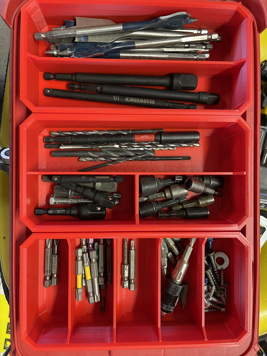 bwl82's tweet photo. Father’s Day Gift from my crew!  slim packout and custom bit bins from the web. https://t.co/SdzTCLqBgp