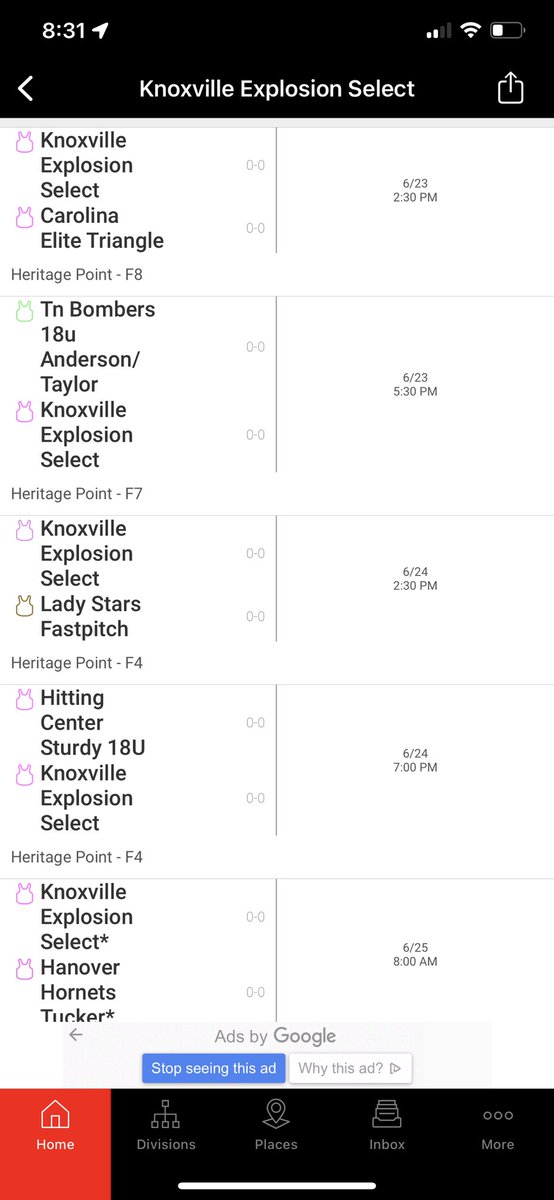 baylee_yates's tweet photo. Updated schedule for Scenic City Tournament in Dalton and Ringgold, GA this weekend https://t.co/UCmkrUwrfh