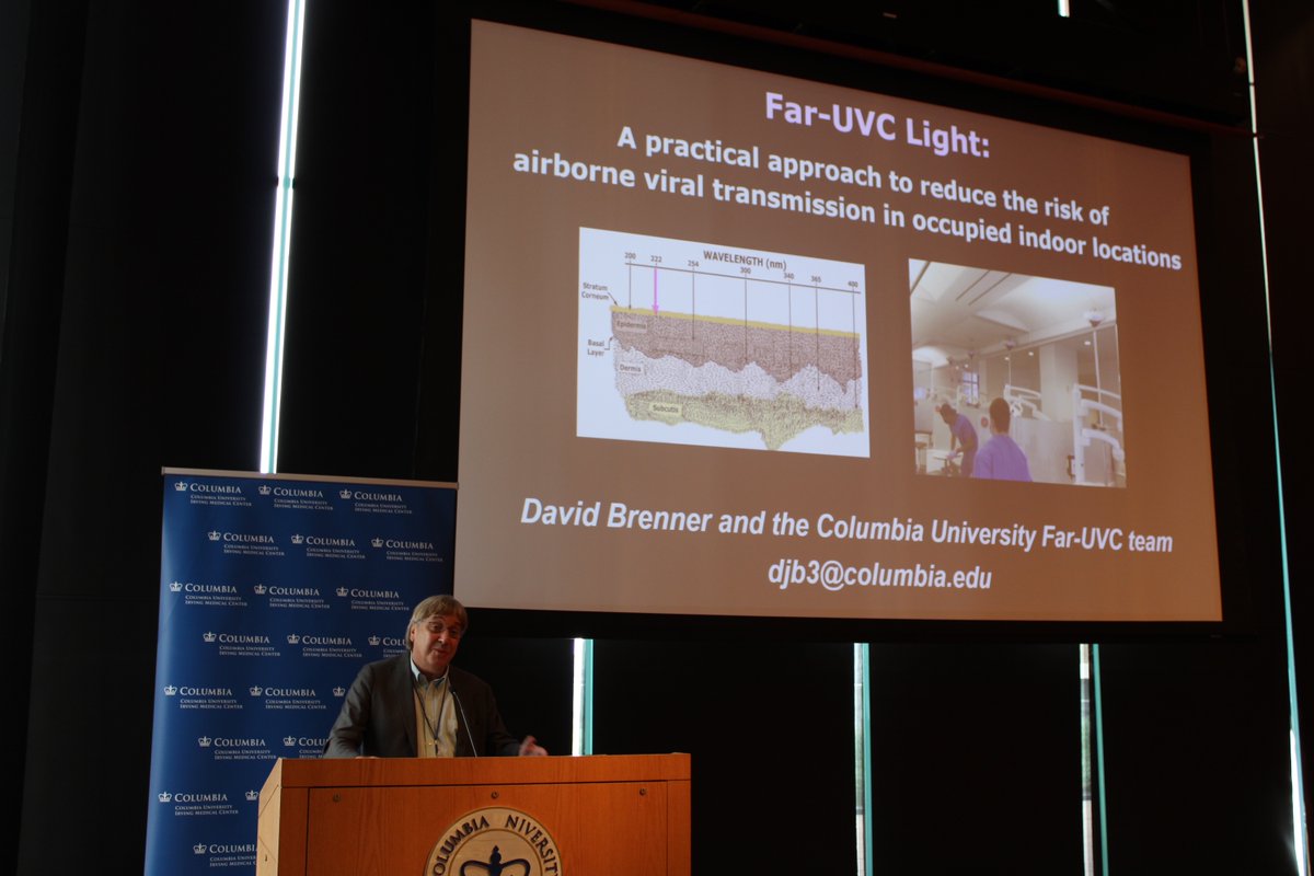 ColumbiaPS's tweet photo. Congrats to Dr. David J. Brenner, director of @CRR_CUMC, and the #farUVC light team on hosting a successful first International Congress on Far-UVC Science and Technology #ICFUST! 🎉 💡🎉 💡 https://t.co/VX8J2DMQra https://t.co/Lm1db3fd0e