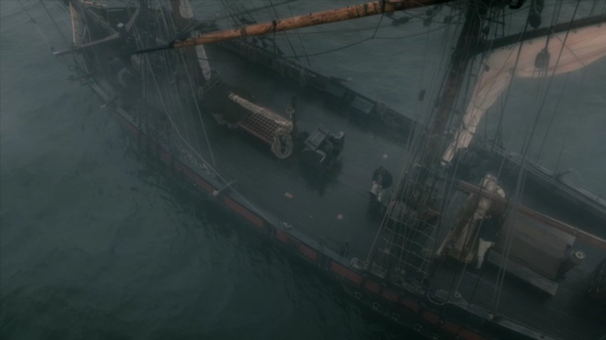 A real period ship was used to film exterior Cruizer scenes. The ship sailed from Penzance in the south of England up the east coast, docking in the harbor at Burntisland, Scotland.