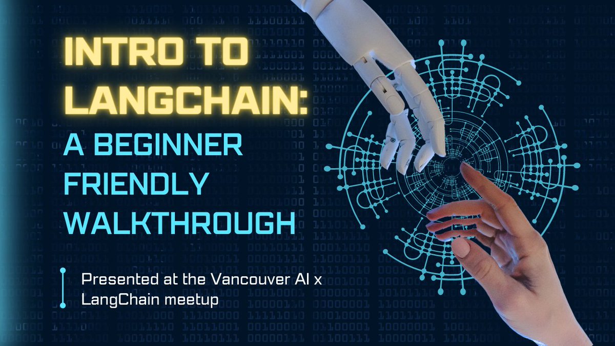 For beginners wanting to learn <a href="/langchain/"></a> and build AI apps, hope this video gets you started on your learning journey. Covers topics of calling LLMs, PromptTemplate, Chains, Memory, and more using Python-based LangChain. 
Link to video: 
youtube.com/watch?v=dyrt-0…

Repo link 🧵↓