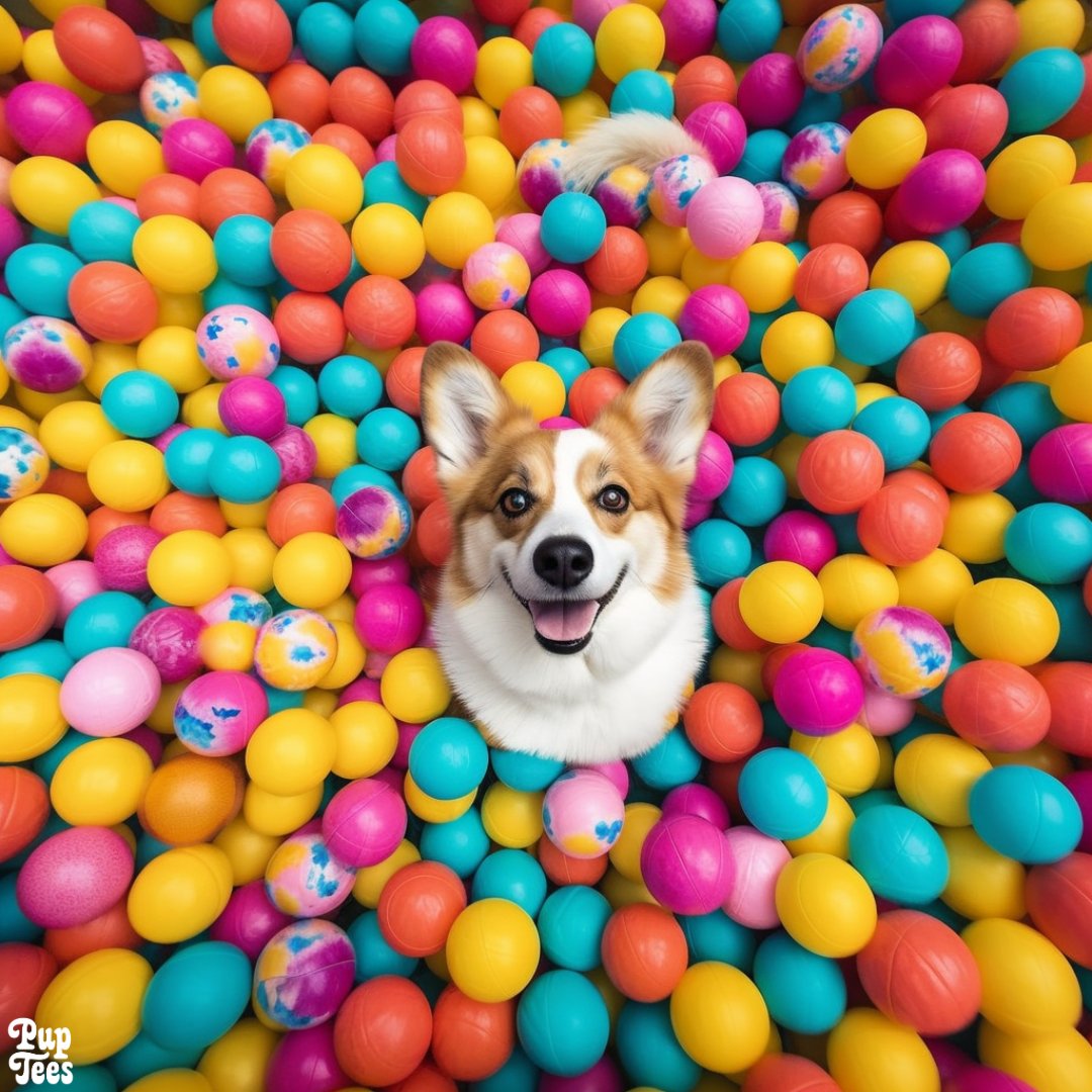 🌈 Splish, splash, Corgi fun time! 🐾🎉 
Double tap if you're ready to jump right in and join the Corgi ball pit party! 🎈🏐 🧶 🎱 🥎

#CorgiBallPitParty #ColorfulCorgi #CorgiFun #petlife #corgi #corgis #corgis #corgilove #puptees #dogtees #animaltees #doglovers